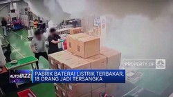 Pabrik Baterai Listrik Terbakar, 18 Orang Jadi Tersangka