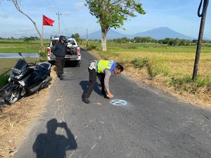 Laka Karisma Vs Honda GL di Banyudono Boyolali, 1 Tewas