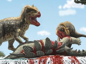 Penemuan Fosil Dinosaurus Predator Mirip T-Rex di Asia, Punya Alis seperti Tanduk