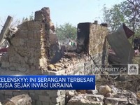 Rusia Bombardir Ukraina Dengan Rudal & Drone Secara Besar-Besaran