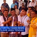 Video: Ahmad Luthfi-Taj Yasin Resmi Daftar Pilgub Jawa Tengah