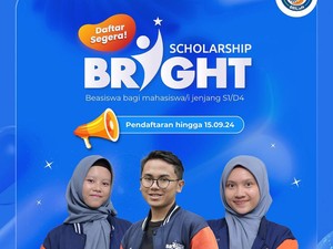 Bright Scholarship 2024 untuk Maba Buka Pendaftaran, Cek Daftar Kampusnya!
