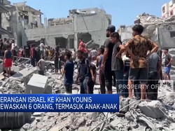 Video: Serangan Israel ke Khan Younis Tewaskan 6 Orang