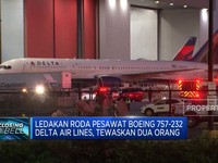 Video: Roda Pesawat Boeing 757-232 Milik Delta Air Lines Meledak