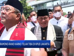 Video: Pramono-Rano ke KPUD Daftar Pilgub Jakarta 2024