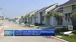 Diskon 100% PPN Rumah Diperpanjang, Saham Properti Melesat