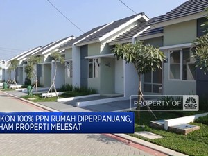 Diskon 100% PPN Rumah Diperpanjang, Saham Properti Melesat