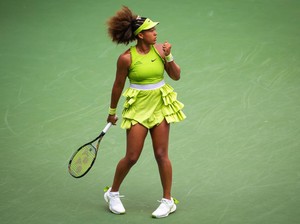 Gaya Nyentrik Naomi Osaka Curi Perhatian di US Open 2024