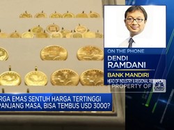 Video: Harga Emas Tembus Rekor Tertinggi, Bisa Tembus USD 3000/Oz?