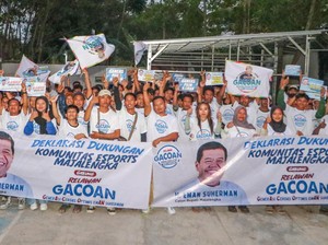 Komunitas E-Sport Majalengka Gabung Relawan Gacoan Pastikan Dukung Eman-Dena