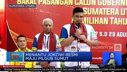 Menantu Jokowi Resmi Maju Pilgub Sumut