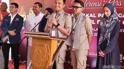 Paslon Deden-Neneng dan Wahyu-Ramzi Resmi Daftar Pilbup Cianjur