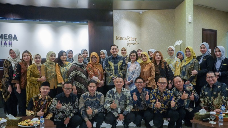 Peresmian MegaFirst Syariah dilakukan di Kantor Cabang Utama Bank Mega Syariah dan Kantor Cabang Arteri Pondok Pinang, Jakarta, (26/8/2024). (Dok. Bank Mega Syariah)