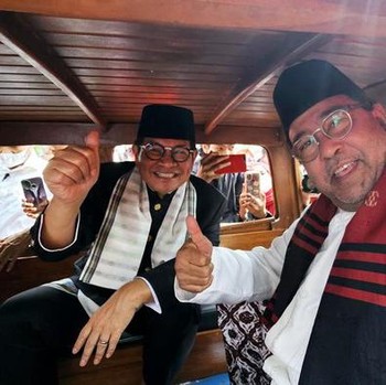 Oplet Si Doel Bawa Pramono-Rano Karno Menuju Jakarta Satu