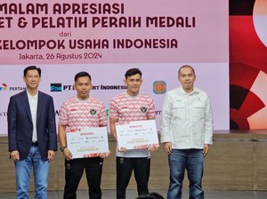 PTFI Beri Bonus Uang Tunai ke Peraih Medali di Olimpiade Paris 2024