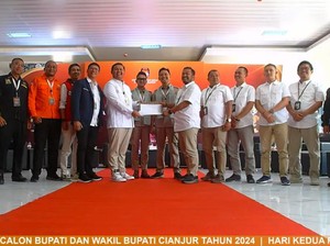 Ramzi Daftar ke KPU Maju Pilbup Cianjur 2024, Jadi Cawabup untuk Wahyu Ferdian