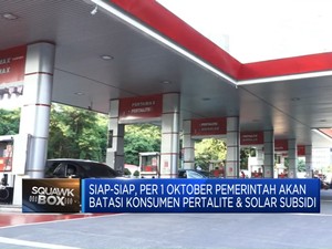 Siap-Siap, Per 1 Oktober Konsumen Pertalite & Solar Subsidi Dibatasi