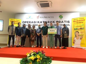 Sido Muncul Kembali Gelar Operasi Katarak Gratis bagi 200 Pasien di Bogor
