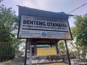 Senja yang Begitu Cantik di Benteng Otanaha Gorontalo