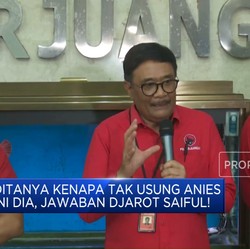 Video: Ditanya Kenapa PDIP Tak Usung Anies, Ini Jawaban Djarot Saiful!