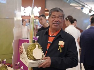 Durian Malaysia Laris di China, Harganya Rp 1,2 Juta per Buah!