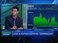 Kompak Menguat, IHSG ke Level 7.700 & Rupiah Sentuh Rp15.400/USD