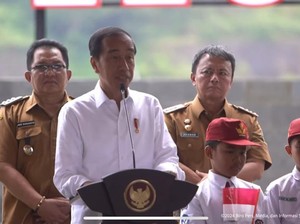 Jokowi Resmikan Bendungan Leuwikeris di Tasik, Telan Anggaran Rp 3,5 T