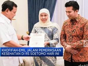 Video: Khofifah-Emil Jalani Pemeriksaan Kesehatan di RS Soetomo
