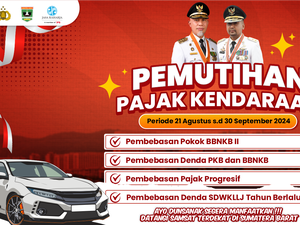 Catat! Ini Jadwal Pemutihan Pajak Kendaraan Bermotor di Sumbar