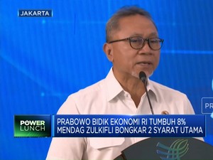 Prabowo Bidik Ekonomi RI Tumbuh 8%, Mendag Bongkar 2 Syarat Utama