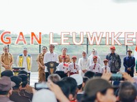 Mampu Reduksi Banjir, Proyek Bendungan Waskita Ini Akhirnya Diresmikan