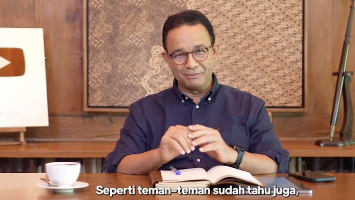 Anies Baswedan. (Tangkapan layar @aniesbaswedan)