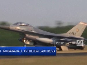 Video: Jet F-16 Ukraina Ditembak Jatuh Rusia