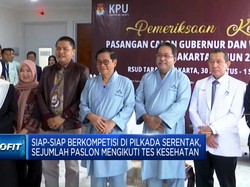 Sejumlah Paslon Mengikuti Tes Kesehatan, Siap Berkompetisi di Pilkada
