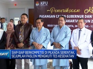 Sejumlah Paslon Mengikuti Tes Kesehatan, Siap Berkompetisi di Pilkada