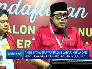 Video: Anies Batal Maju Pilgub, PDIP Sebut Ada Campur Tangan Mulyono