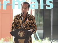 Jokowi Resmikan Gedung Pelayanan Kanker Ibu-Anak RS Dharmais Rp 777 M