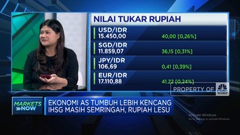 Kabar Ekonomi AS Tumbuh Menguat, IHSG Semringah Tapi Rupiah Lesu