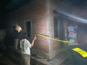 Pria Buleleng yang Bakar Rumah Ortu Jadi Tersangka dan Ditahan