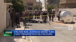 Video: Irak Jatuhkan Drone Turki Saat Menargetkan Militan Kurdi