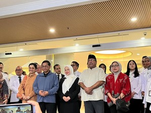 Kata Pramono dan Rano Karno Usai Jalani Tes Kesehatan di RS Tarakan
