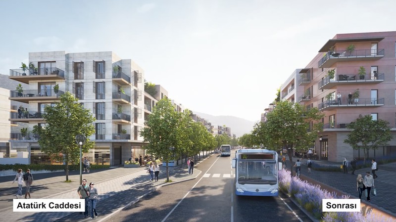 Sekitar 80 persen kota bersejarah Antakya hancur akibat gempa berkekuatan 7,8 pada Februari 2023, menurut studio arsitektur Inggris Foster + Partners. Studio ini kini telah memaparkan visinya untuk membangun kembali kota tersebut. (Dok. fosterandpartners)