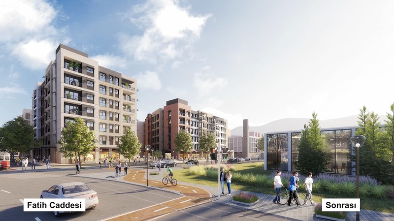Sekitar 80 persen kota bersejarah Antakya hancur akibat gempa berkekuatan 7,8 pada Februari 2023, menurut studio arsitektur Inggris Foster + Partners. Studio ini kini telah memaparkan visinya untuk membangun kembali kota tersebut. (Dok. fosterandpartners)