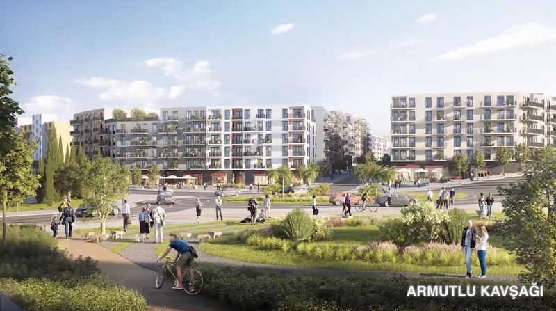 Sekitar 80 persen kota bersejarah Antakya hancur akibat gempa berkekuatan 7,8 pada Februari 2023, menurut studio arsitektur Inggris Foster + Partners. Studio ini kini telah memaparkan visinya untuk membangun kembali kota tersebut. (Dok. fosterandpartners)