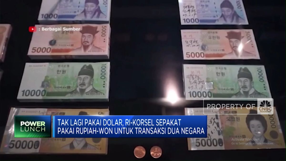 Tak Pakai Dolar AS, RI-Korsel Sepakat Pakai Rupiah-Won Untuk Transaksi