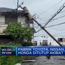 Video: Topan Berkecepatan 252 Km Per Jam Hantam Jepang, 5 Orang Tewas