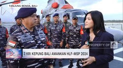 Video: 3 KRI Kepung Bali Amankan HLF-MSP 2024
