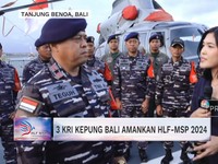 Video: 3 KRI Kepung Bali Amankan HLF-MSP 2024