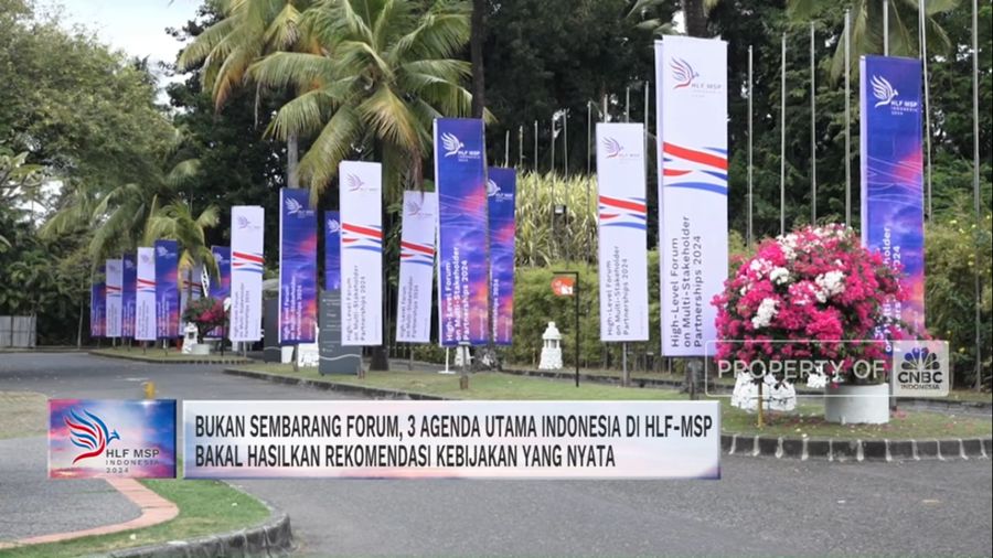 Bukan Sembarang Forum, Ada 3 Agenda Utama Indonesia di HLF-MSP 2024 (CNBC Indonesia TV)
