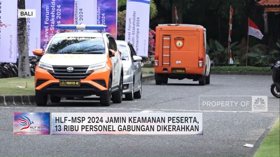 HLF-MSP 2024 Jamin Keamanan Peserta, 13 Ribu Personel Gabungan Dikerahkan (վ TV)